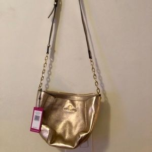 NEVER USED: KELBY Rose Gold Cross body Handbag